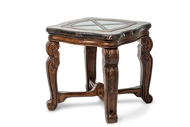AICO Tuscano Melange End Table in Melange 34202-34 CLOSEOUT