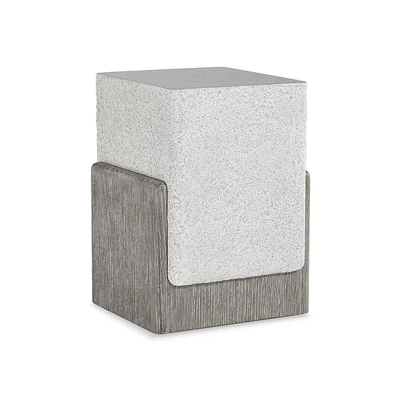 Bernhardt Monolith Accent Table in Millstone 343110 PROMO