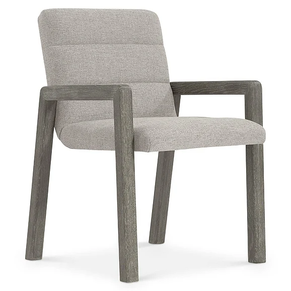 Bernhardt Monolith Arm Chair in Off White 343X44 (Set of 2)