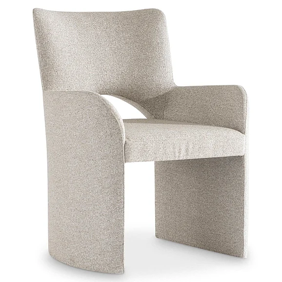 Bernhardt Loggia Arm Chair in Beige 345542 (Set of 2) PROMO