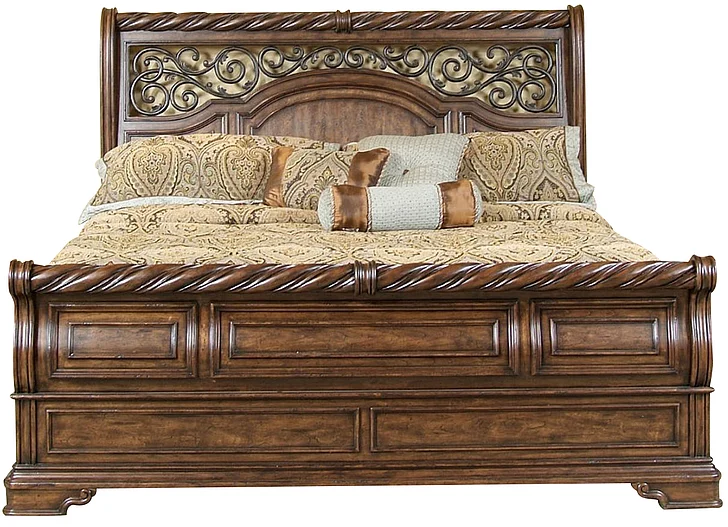 Liberty Furniture Arbor Place Sleigh Footboard King Bed