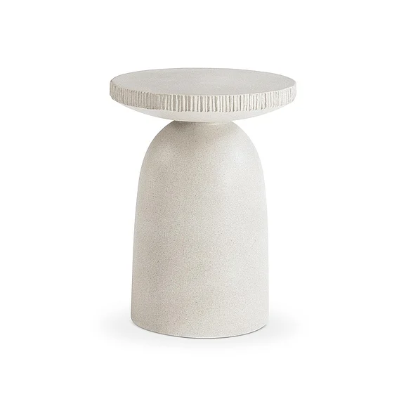Bernhardt Antibes Accent Table in Pumice 350115 CLOSEOUT