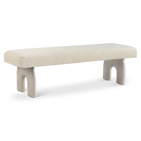 Bernhardt Antibes Bench in Beige 350506 CLOSEOUT