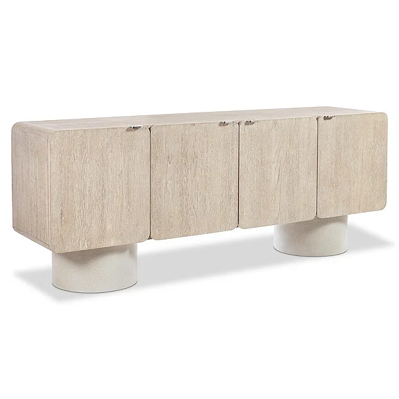 Bernhardt Antibes Entertainment Credenza in Roz 350880 CLOSEOUT