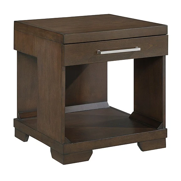 Homelegance Duncan End Table in Espresso 3550-04