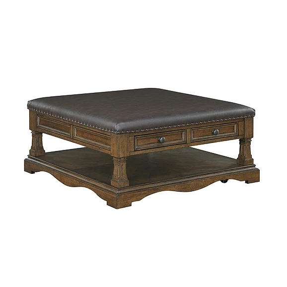 Homelegance Lakeside Cocktail Table in Brown 3553-30