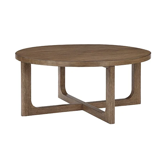 Homelegance Blake Cocktail Table in Light Brown 3558-01RD