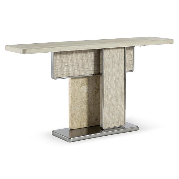 Bernhardt Laren Console Table in Ecru 357917 PROMO