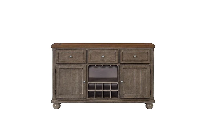 Emma Mason Signature Justin Server W/ Power Pack in Gray/Brown