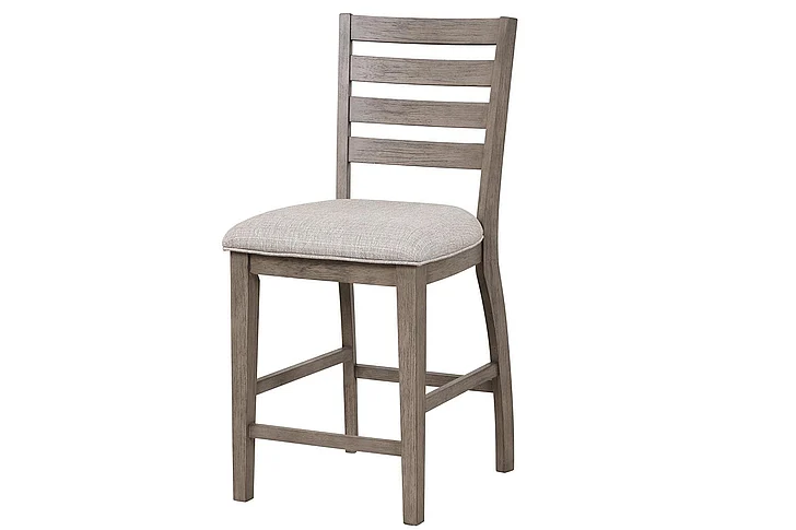 Emma Mason Signature Justin Counter Stools (Set of 2) in Gray/Brown