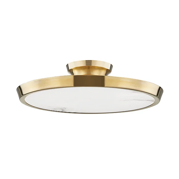 Hudson Valley Lighting Draper Wall Sconce 3600-AGB-CE