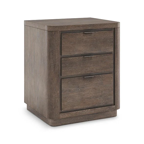 Bernhardt Outline 3-Drawer Nightstand in Cassel 360228 PROMO