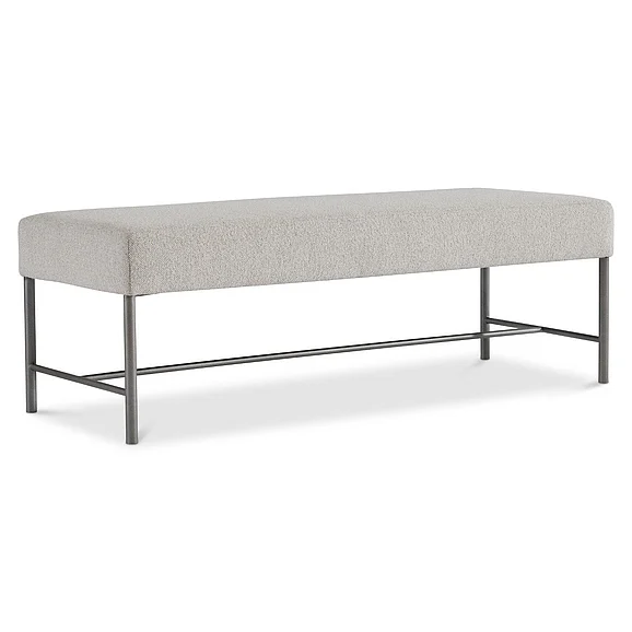 Bernhardt Outline Bench in Off White 360506 PROMO