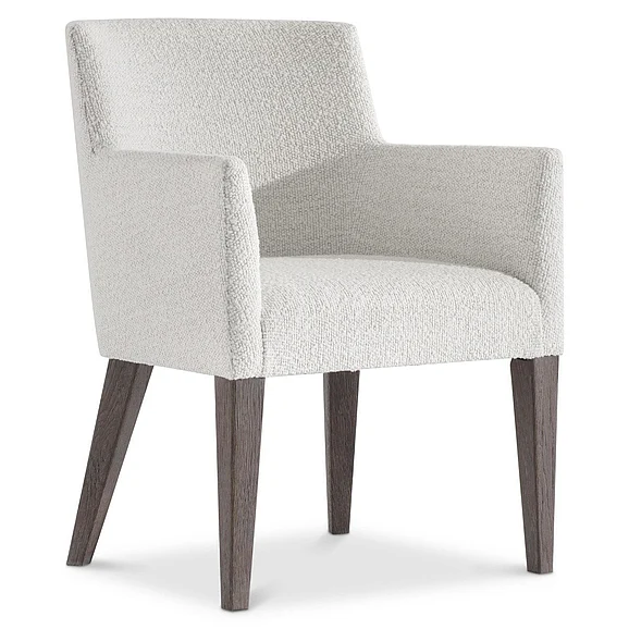 Bernhardt Outline Arm Chair in White 360544 (Set of 2) PROMO