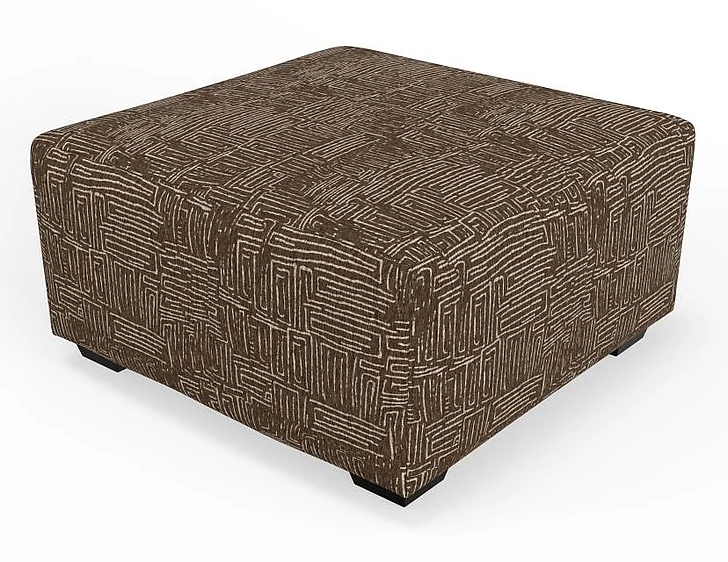 Corinthian 3600S Cocktail Ottoman in Curate Mushroom FG3607 EXPRESS