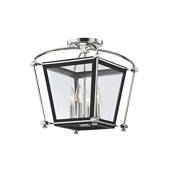 Hudson Valley Lighting Hollis Semi Flush 3610-PN