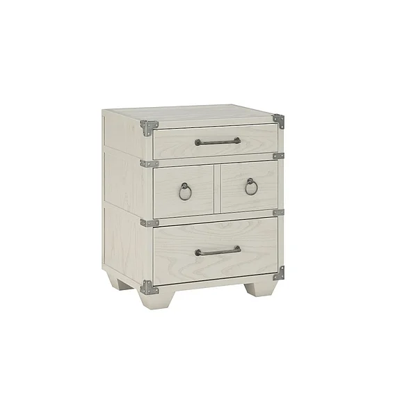 ACME Orchest 3 Drawer Nightstand in Gray 36138