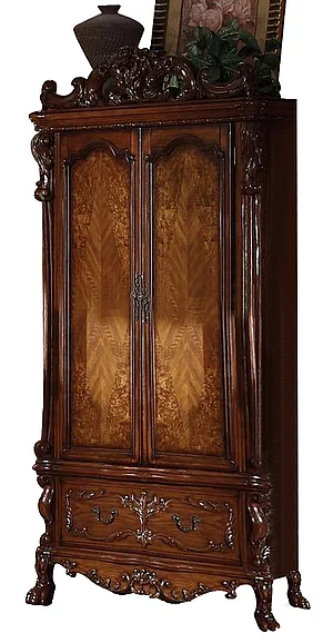 Acme Dresden TV Armoire in Cherry Oak 12147