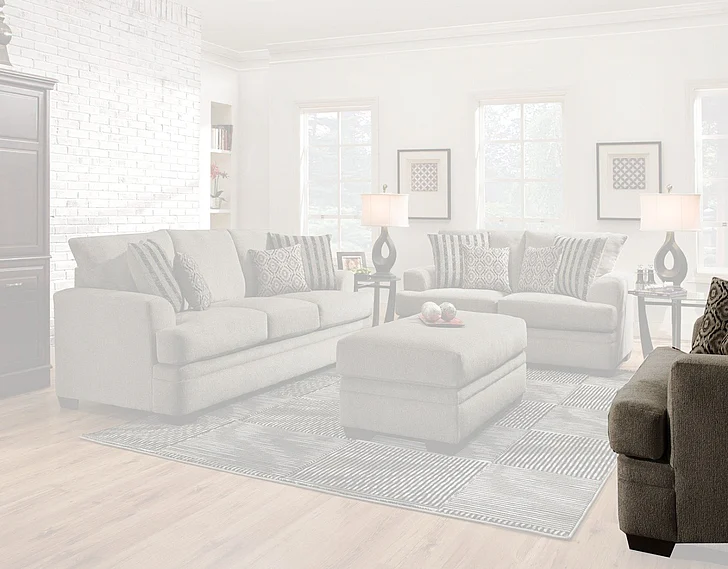 Peak Living 3650 Chair & 1/2 in Cornell Pewter 3651-1664 CUSTOM ITEM