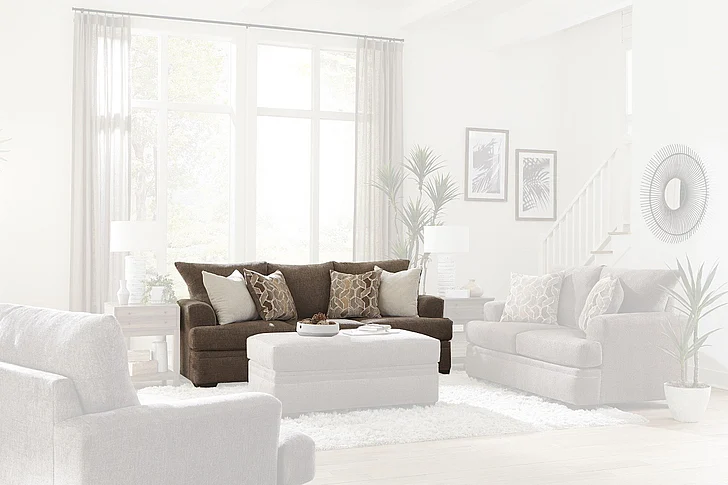 Peak Living 3650 Sofa in M11557 Nutmeg 3653-4830 CUSTOM ITEM