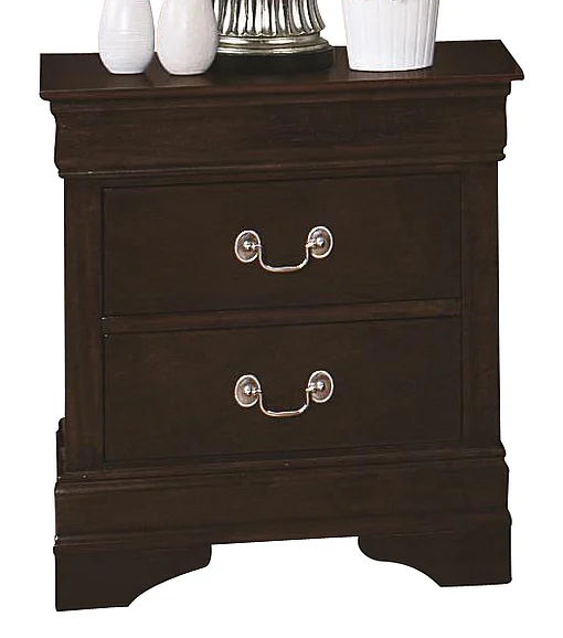 Coaster Louis Philippe Nightstand in Cappuccino 202412