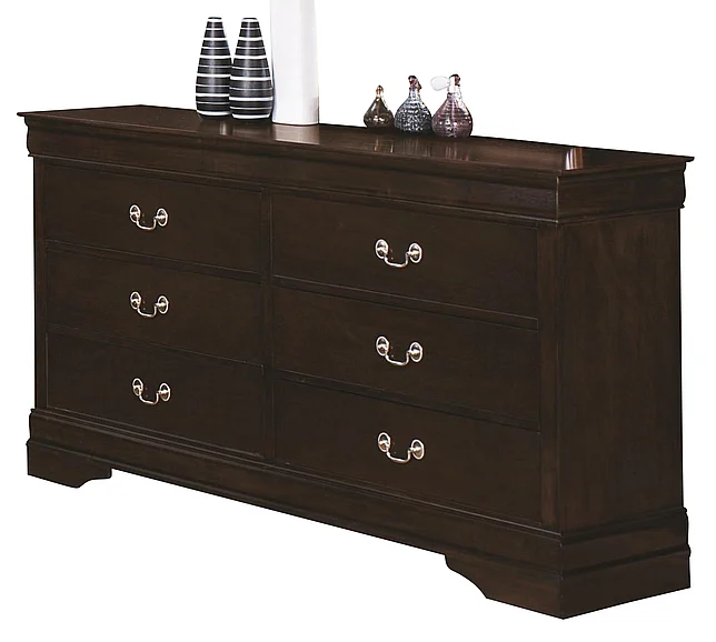 Coaster Louis Philippe Dresser in Cappuccino 202413