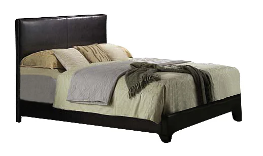 Acme Ireland Eastern King Platform Bed in Black 14337EK