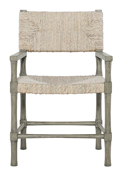 Bernhardt Interiors Palma Arm Chair in Rustic Gray 369-544 SPECIAL PROMO