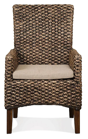 Riverside Mix-N-Match Chairs Woven Arm Chair in Hazelnut (Set of 2) 36966