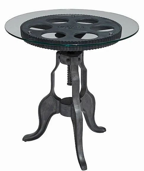 Kincaid Modern Classics Gear End Table in Metal 69-2021P CLOSEOUT