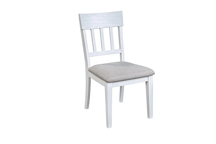 Alpine Furniture Donham Side Chairs (Set of 2) in White 3737WHT-02