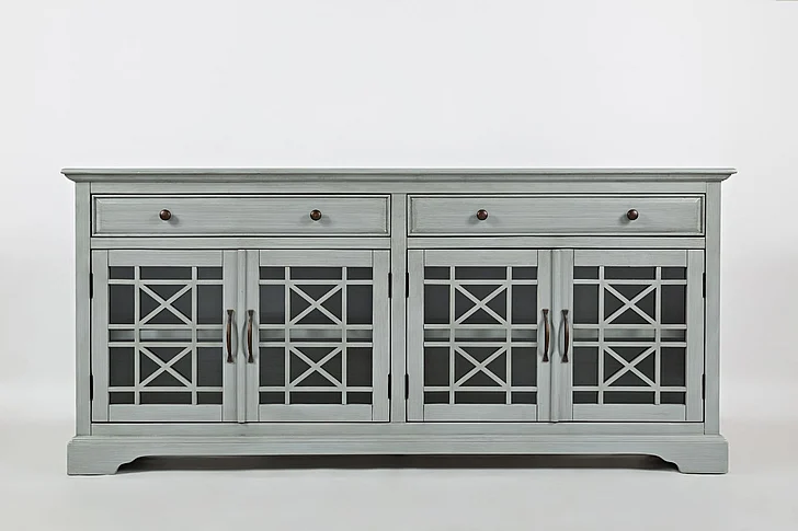 Jofran Craftsman 70" Media Console in Earl Grey 375-9