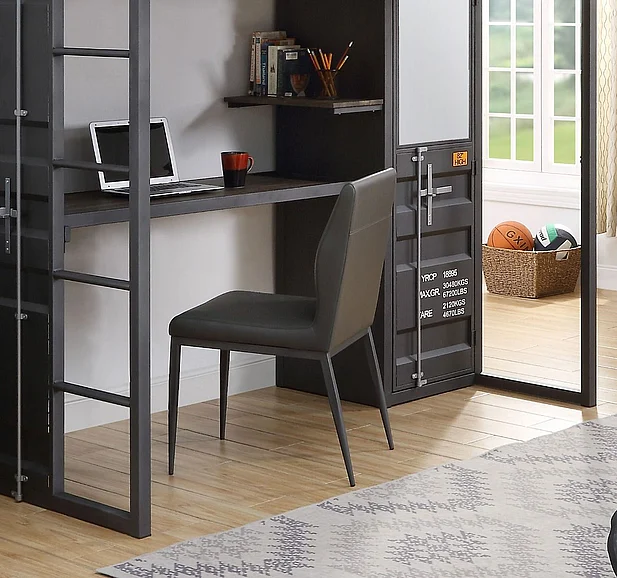 ACME Cargo Chair in Gunmetal 37959