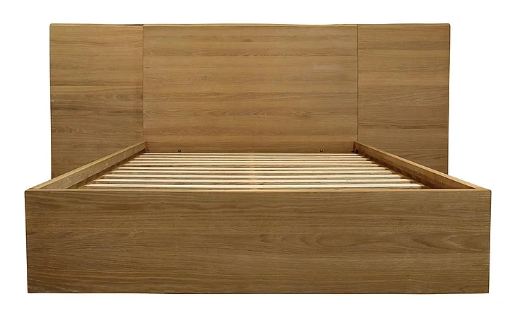 Moti Furniture Sarasota Platform California King Bed with Wings in a Natural