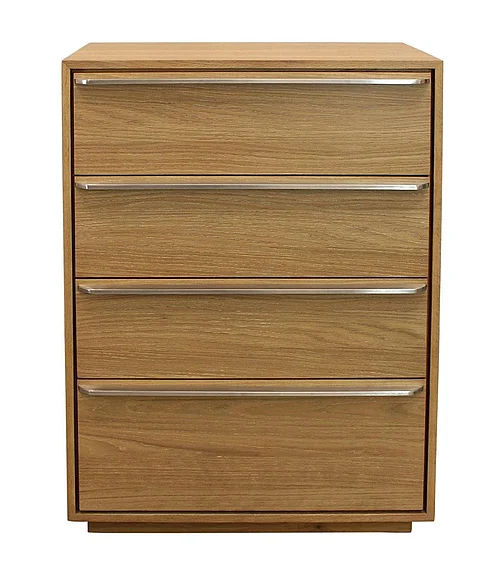 Moti Furniture Sarasota 4-Drawer Chest in Natural