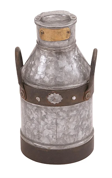 UMA Metal Decorative Jars, 7" x 7" x 13" | 38171 CLOSEOUT