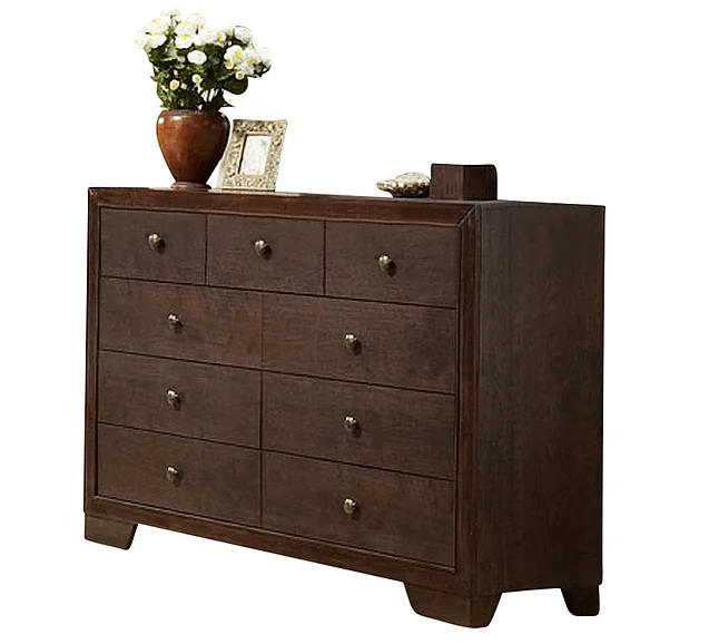 Acme Madison 9-Drawer Dresser in Espresso 19575