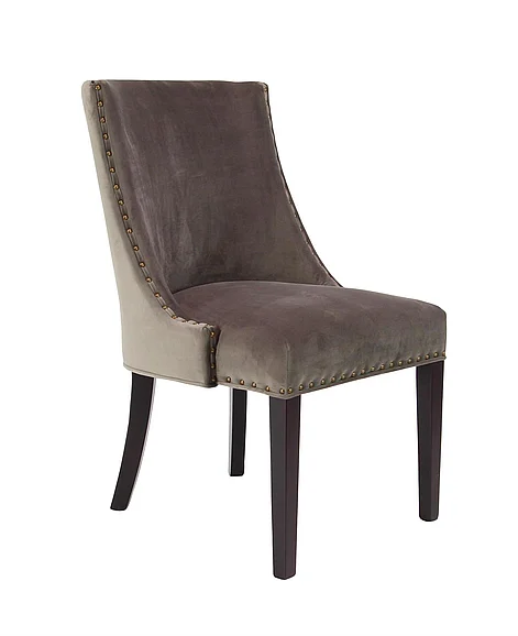 UMA Brown Wood Dining Chair, | 38377 CLOSEOUT