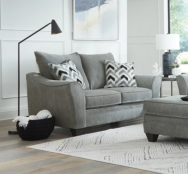 Peak Living 3850 Loveseat in Crown Haze 3852-1055 CUSTOM ITEM