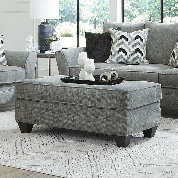 Peak Living 3850 Ottoman in Crown Haze 3855-1055 CUSTOM ITEM