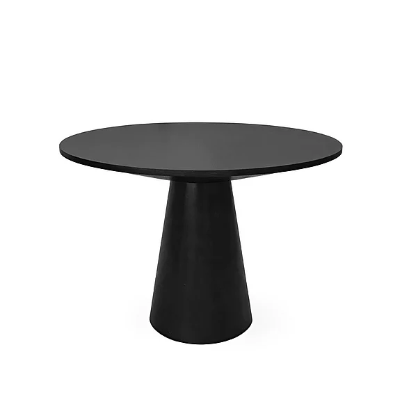 Alpine Furniture Alpine Furniture Cove 47.5"W Round Counter Height Table in Vintage Black 3859-04
