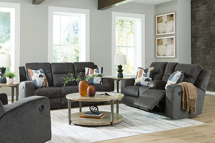 Kanlow 2-Piece Reclining Living Room Set in Dusk