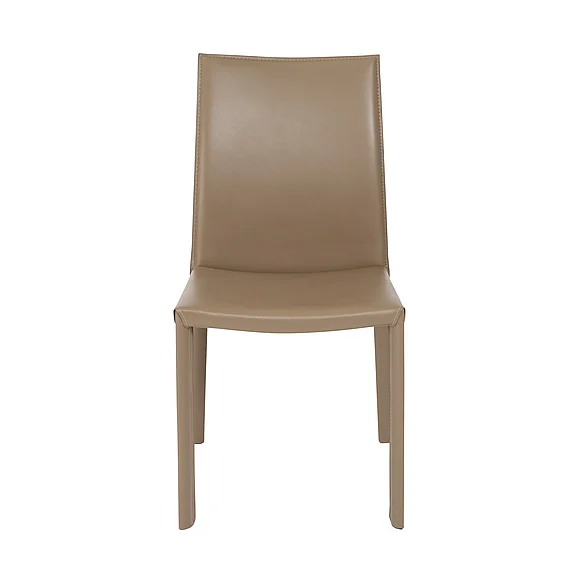 Euro Style Hasina Dining Chair in Taupe (Set of 2) 38627TPE CLOSEOUT