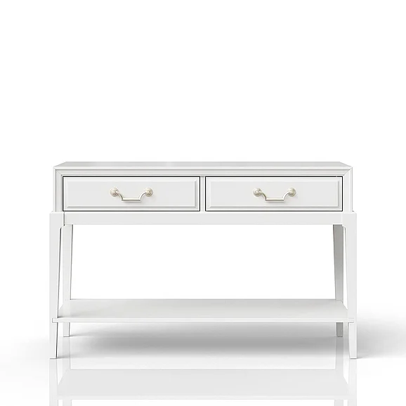 Emma Mason Signature Donalin Sofa Table in White