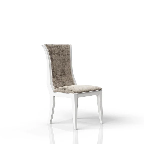 Emma Mason Signature Donalin Upholstered Side Chairs (Set of 2) in White