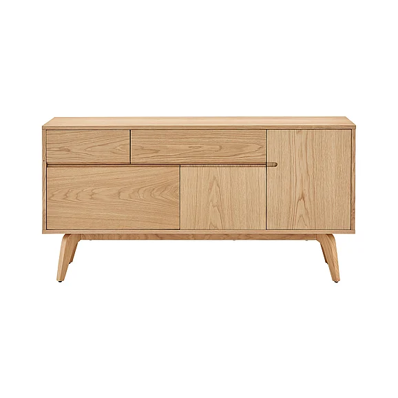 Euro Style Lawrence Sideboard in Oak 38936-OAK CLOSEOUT