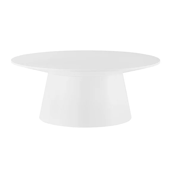 Euro Style Wesley Coffee Table In Matte White 39013WHT-KIT