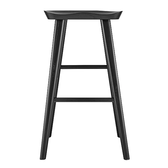 Euro Style Vieno Bar Stool in Black 39110-BLK CLOSEOUT