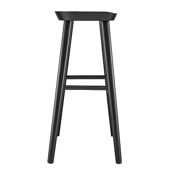 Euro Style Vieno Bar Stool in Black 39110-BLK CLOSEOUT