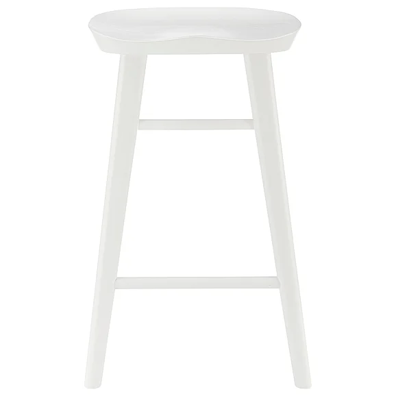 Euro Style Vieno Counter Stool in White 39133-WHT CLOSEOUT